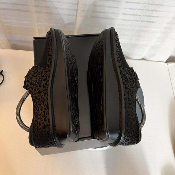 Alegria Brenna Aristoclass Clogs Womens Size 38 Black Slip On Comfort Shoe‎ EUC! - Picture 6 of 10